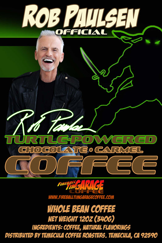 ROB PAULSEN TURTLE POWERED COFFEE