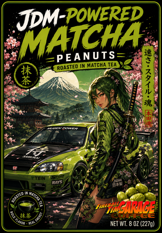 JDM POWERED MATCHA  COMING SOON!